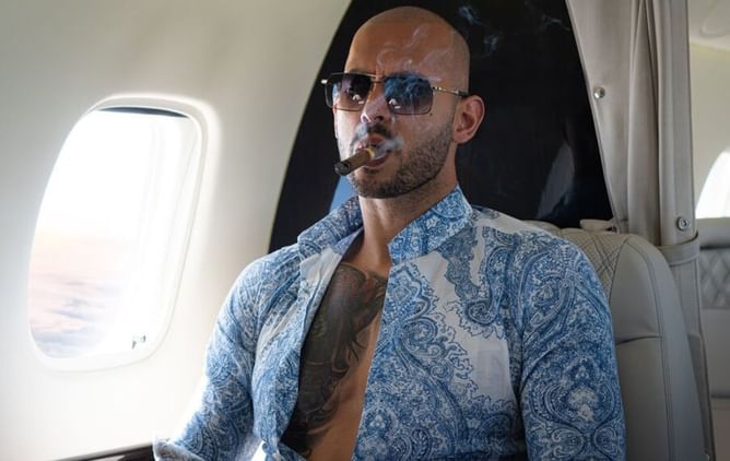 Is Andrew Tate a professional fighter?