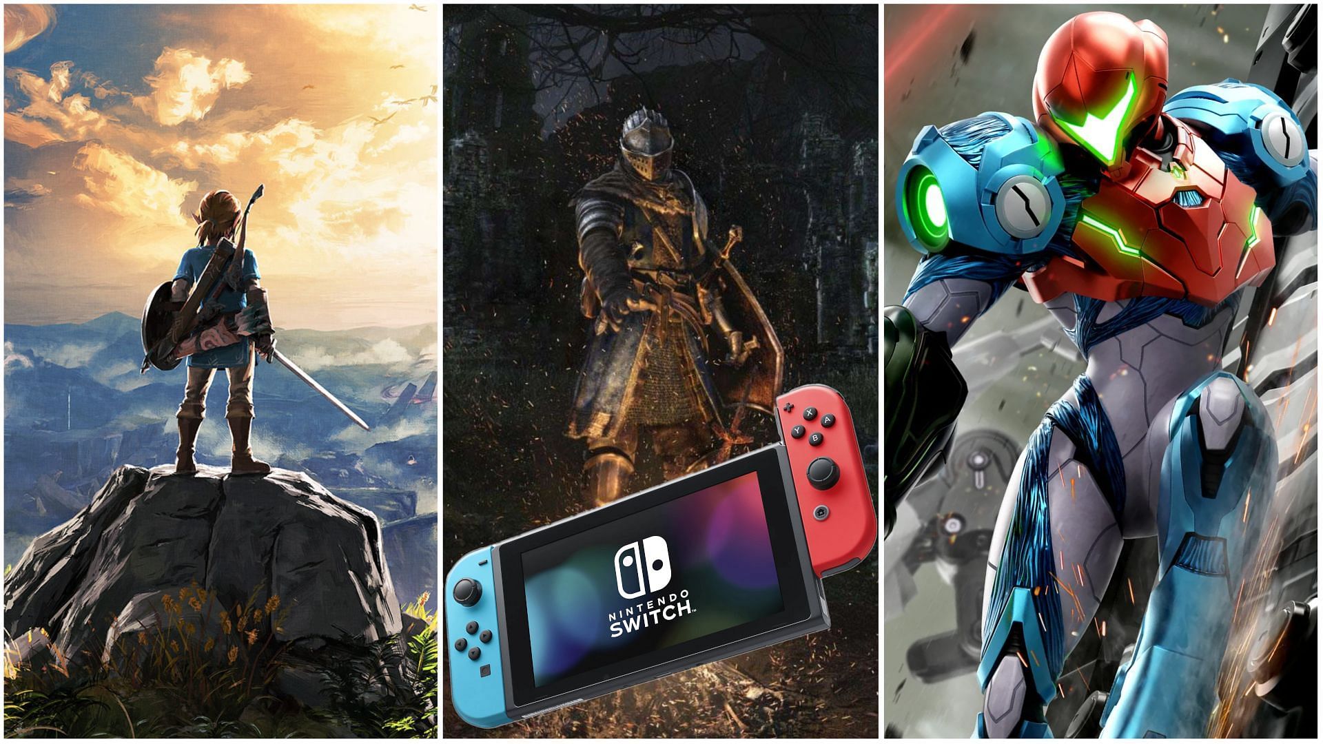 These are some of the best games you can play right now on the Nintendo Switch (Image via Nintendo &amp; FromSoftware)