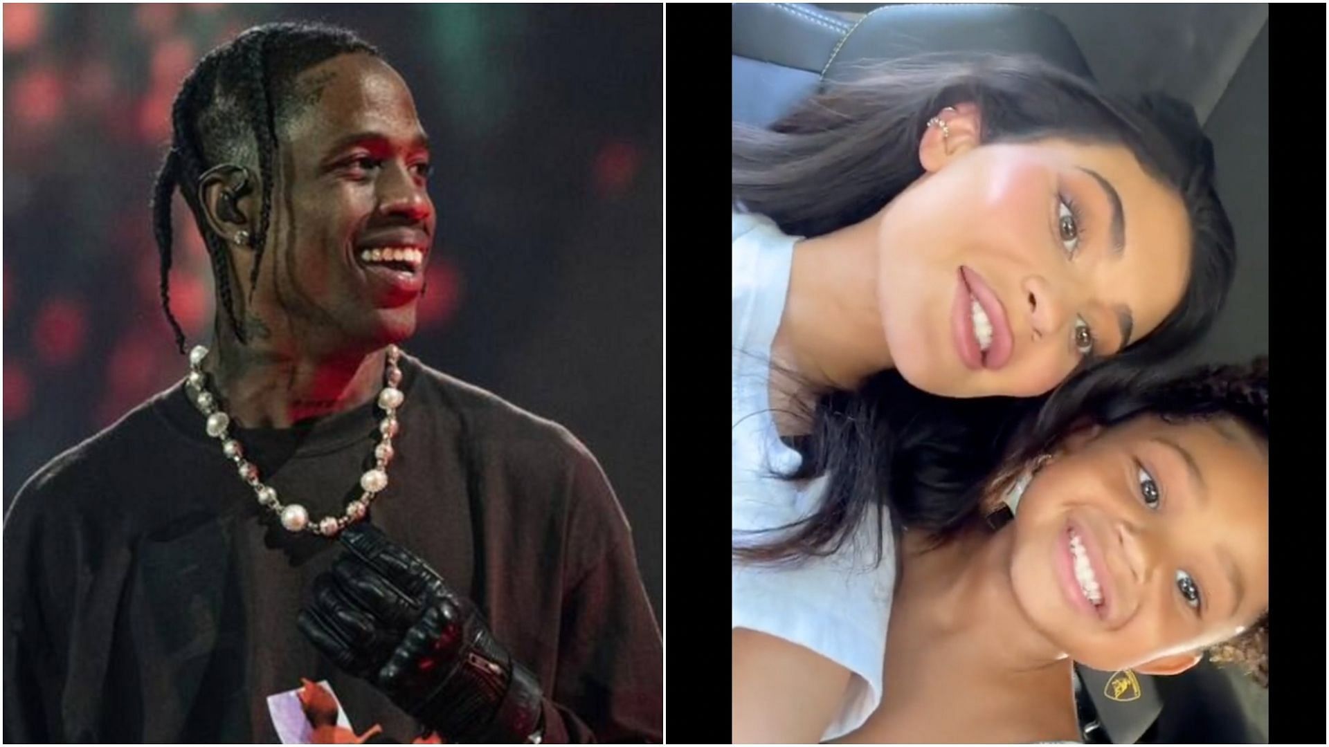 Travis Scott Plays Basketball With Daughter Stormi: Video