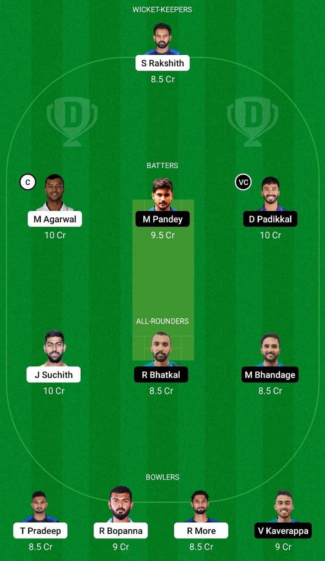 BB vs GMY Dream11 Fantasy Tip - Head to Head League