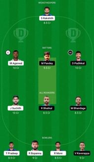 BB vs GMY Dream11 Fantasy Tip - Head to Head League