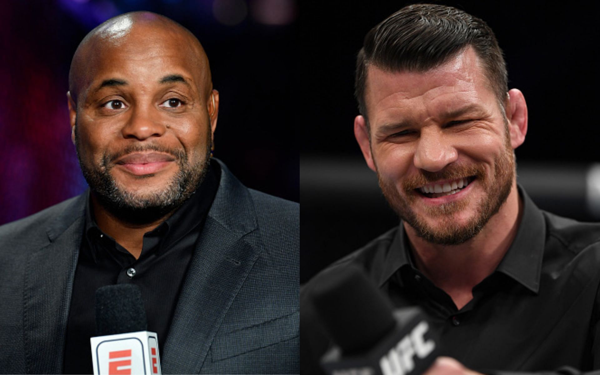 Daniel Cormier (left), Michael Bisping (right) [Images courtesy: Getty]