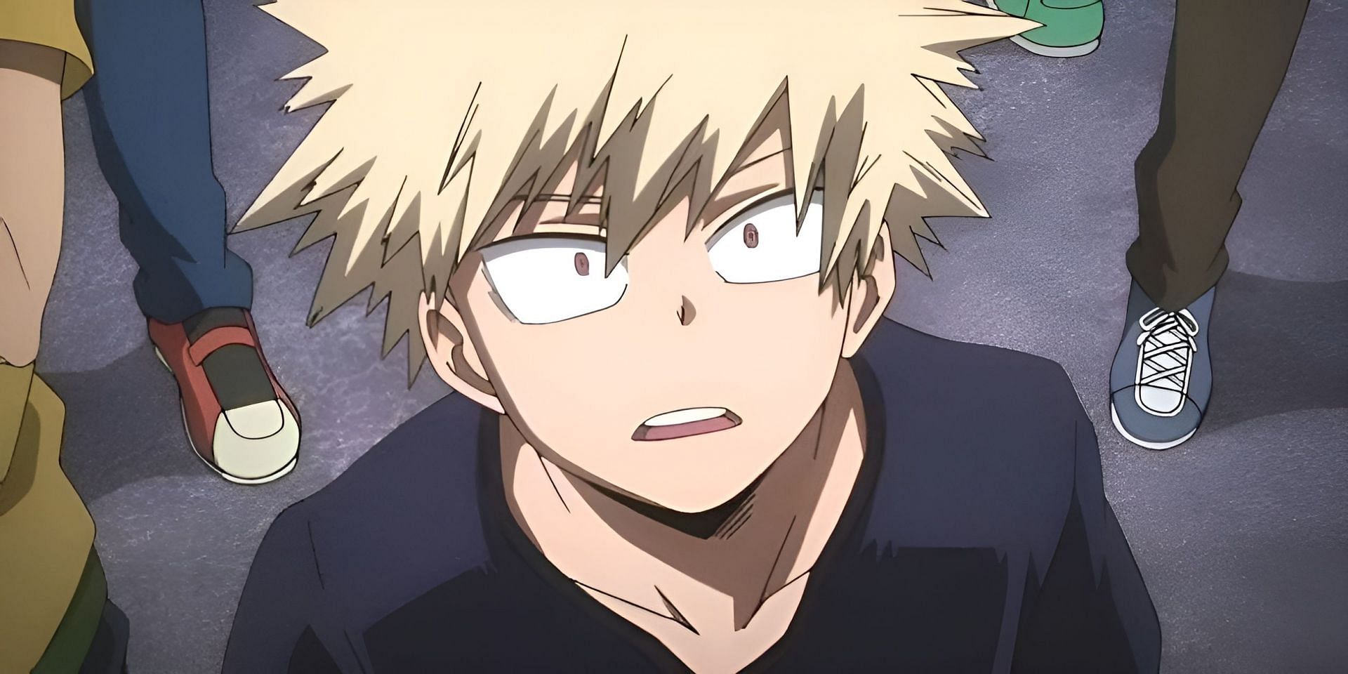 Bakugo is once again at the center of a debate ( Image via Studio Bones)