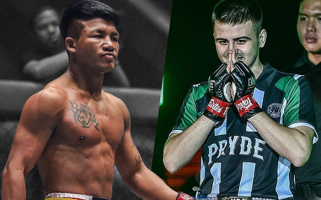 Rodtang Jitmuangnon (left) and Savvas Michael (right) [Photo Credits: ONE Championship]