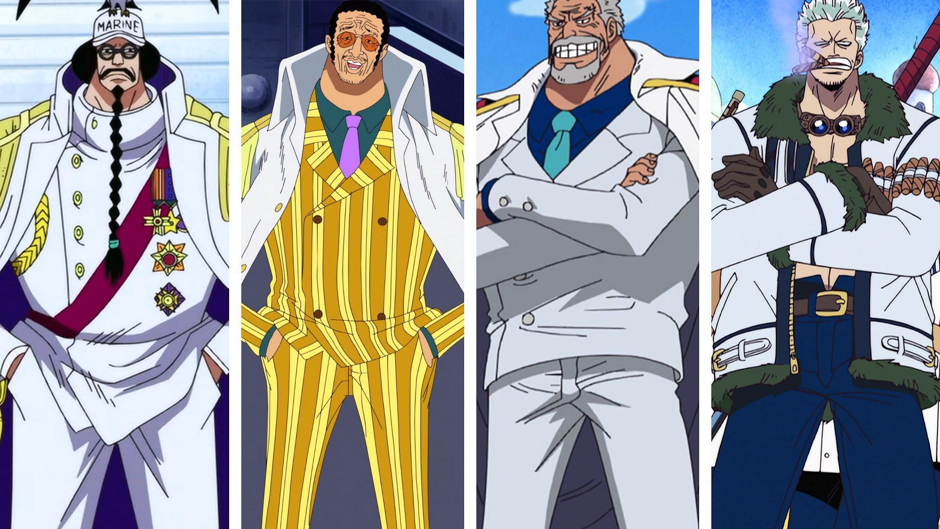 One Piece Navy Ranks