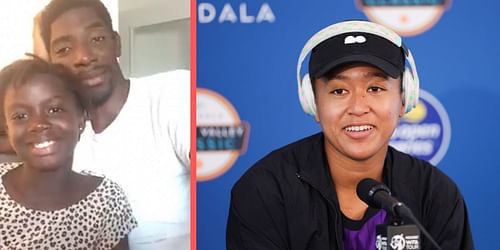 Naomi Osaka was ecstatic after receiving a wonderful message from a young tennis player