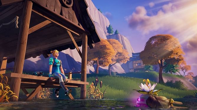 Fortnite player shoots and builds while being knocked down, blows everyone away