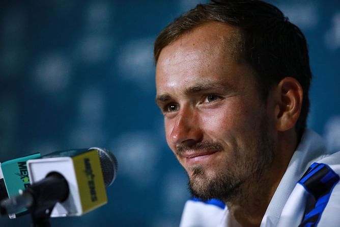 "For me, what matters is playing tennis; I'm still Daniil Medvedev; I still want to win big titles, win big matches or small matches; it doesn't change - Medvedev on playing under neutral flag