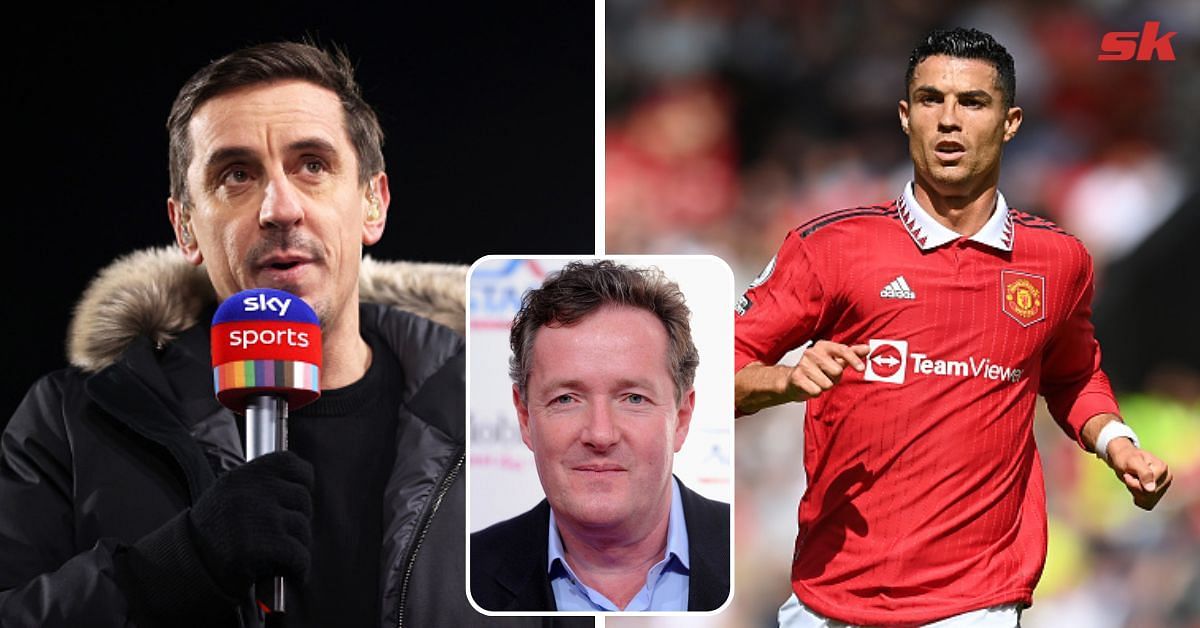Gary Neville on meeting with Cristiano Ronaldo at pitch side