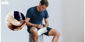 " I hope you like it, I love it " - Roger Federer on his new shoes