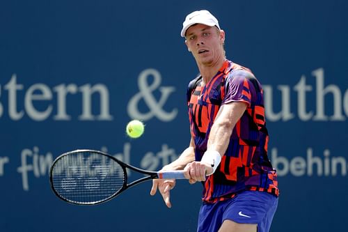 Denis Shapvoalov at the 2022 Western & Southern Open.