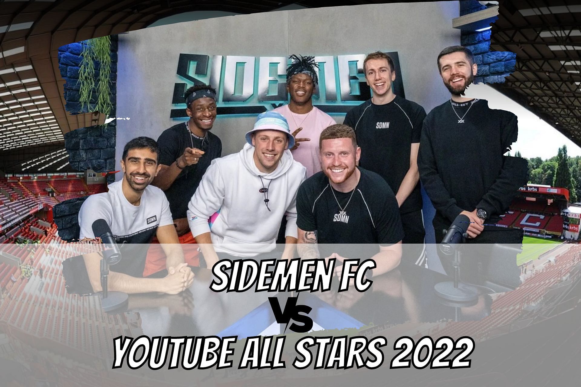 Sidemen announced a charity football stream after a long gap (Image via Sportskeeda)