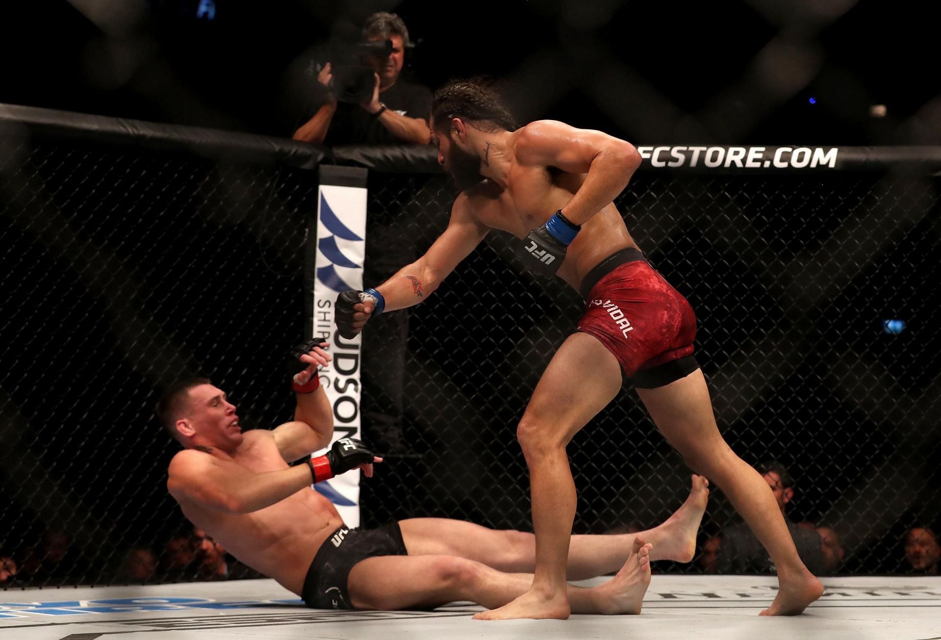 Jorge Masvidal silenced the crowd in London when he knocked out Darren Till