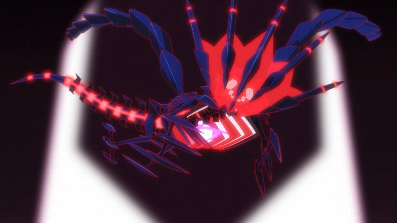 Eternatus as it appears in the anime (Image via The Pokemon Company)