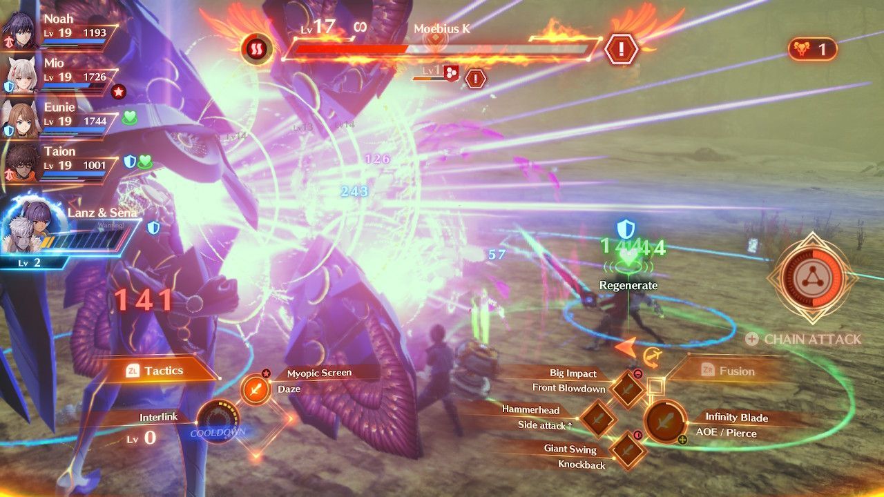 Xenoblade Chronicles 3 more battle gameplay 