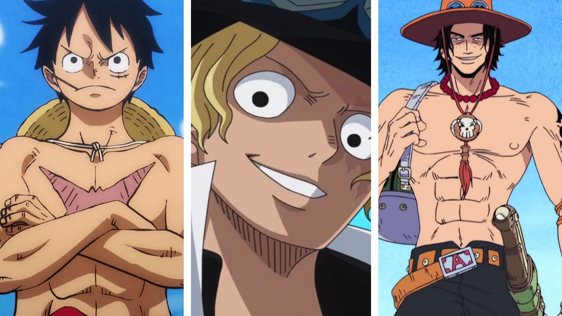 one piece ace luffy sabo