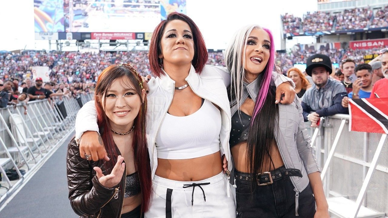 Bayley, Dakota Kai and IYO SKY have joined forces as Damage CTRL