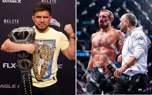 Henry Cejudo (L) and Luke Rockhold (R) [Images Courtesy: @henry_cejudo and @lukerockhold on Instagram]
