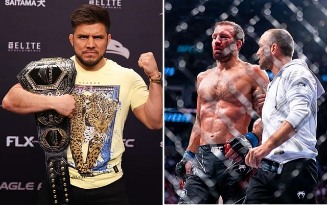 "It's gonna be a lot easier to get into the UFC Hall of Fame than a Baseball Hall of Fame" - Henry Cejudo weighs in on Luke Rockhold's probable HoF induction