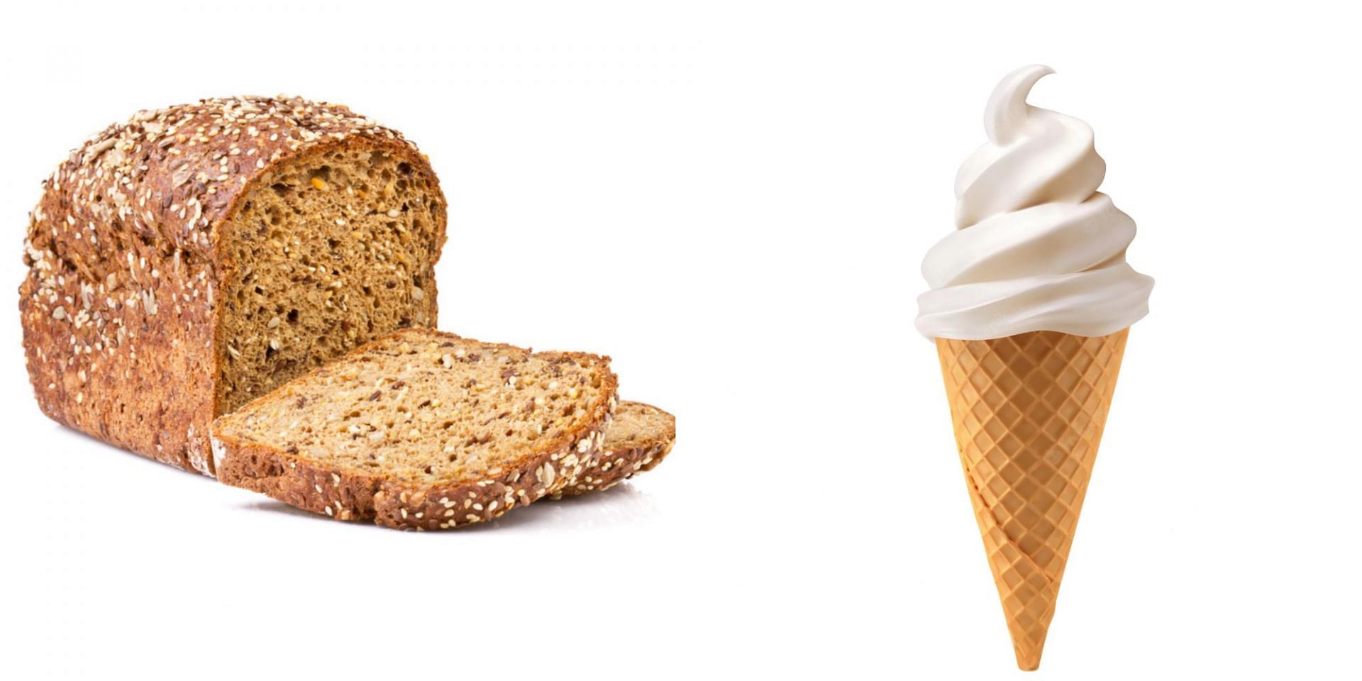 Ice cream or multigrain bread- which one to go for? Tufts&#039; Food Compass Reveals (Image via Twitter)