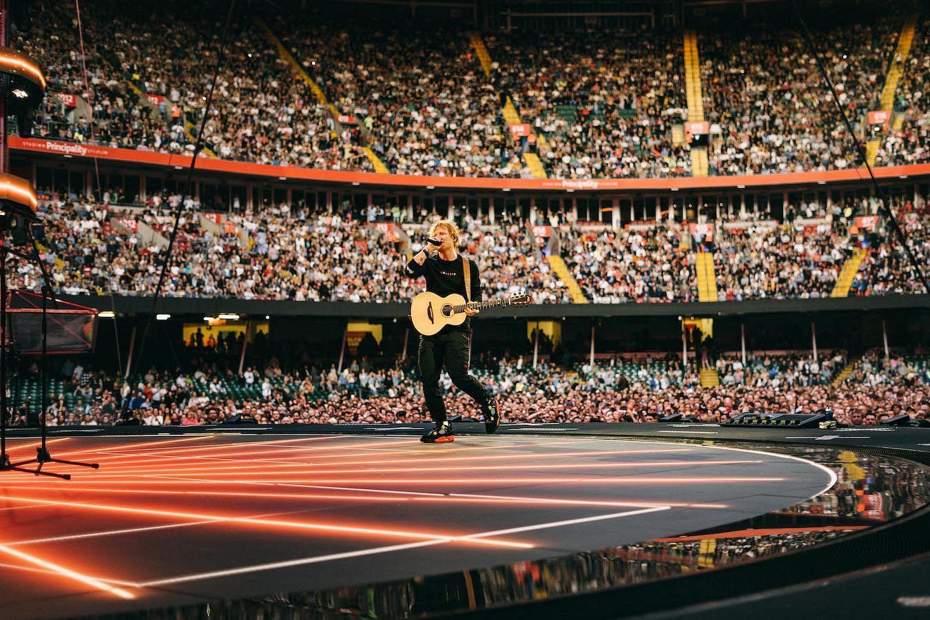 Ed Sheeran has also performed in The Principality Stadium