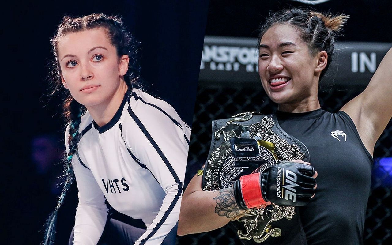 Danielle Kelly (left) doesn&#039;t think Angela Lee (right) wants to grapple with her [Image courtesy of ONE]