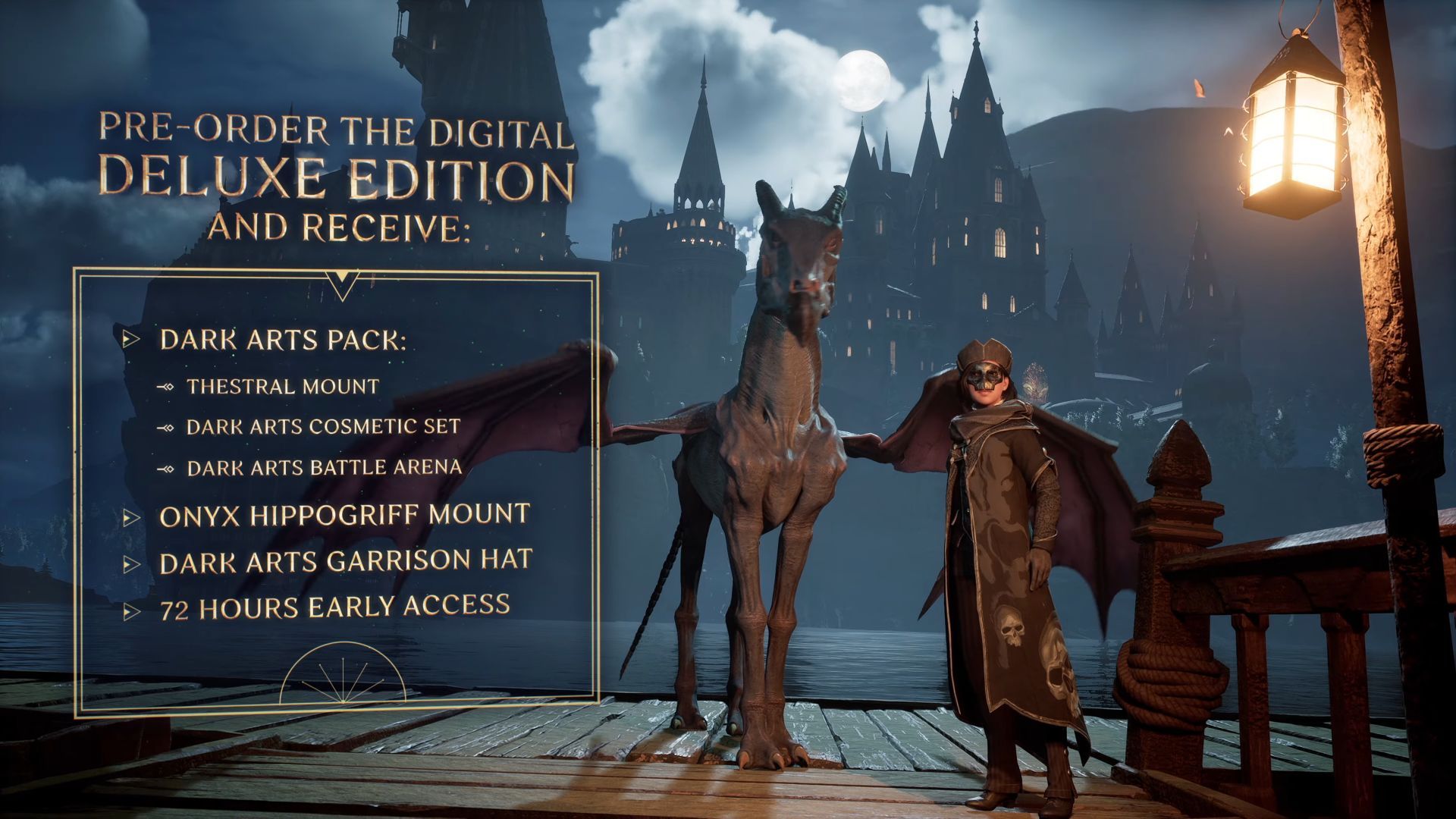 Pre-ordering the game (Image via Hogwarts Legacy)