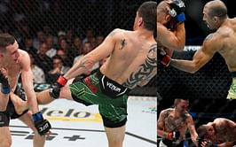 Brandon Moreno and 4 other UFC fighters who won fights with body shots