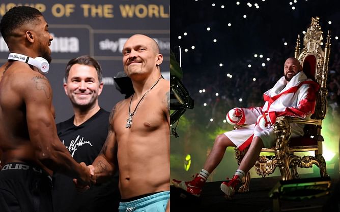 Eddie Hearn reveals Anthony Joshua could have avoided Oleksandr Usyk rematch for Tyson Fury bout