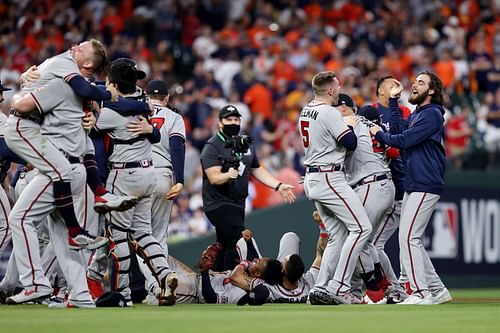 The Atlanta Braves win the 2021 World Series.