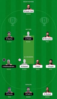 DB vs KCH Dream11 Fantasy Tip - Grand League