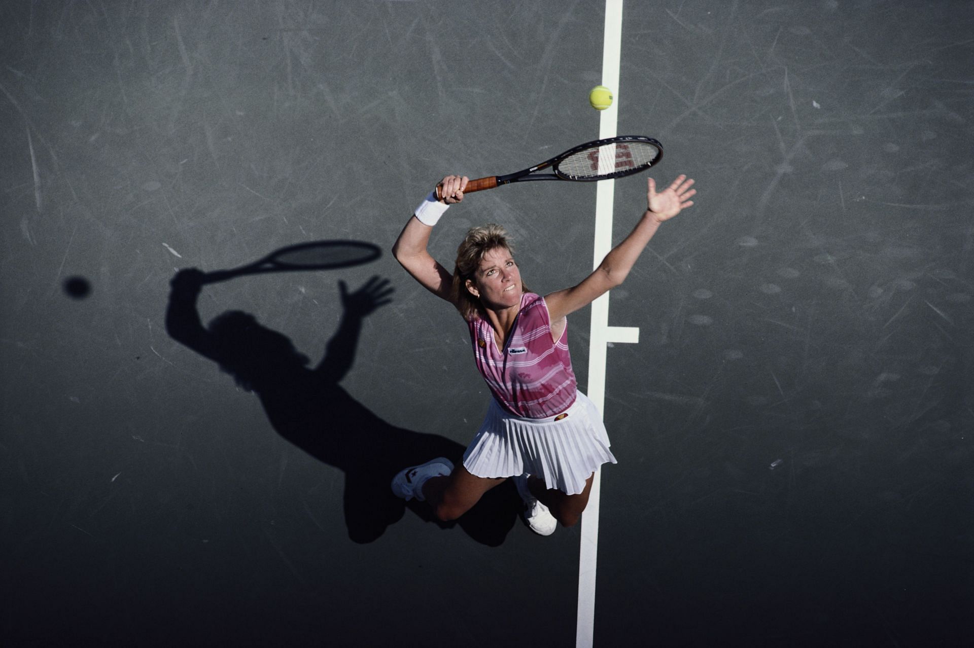 Chris Evert during her playing days