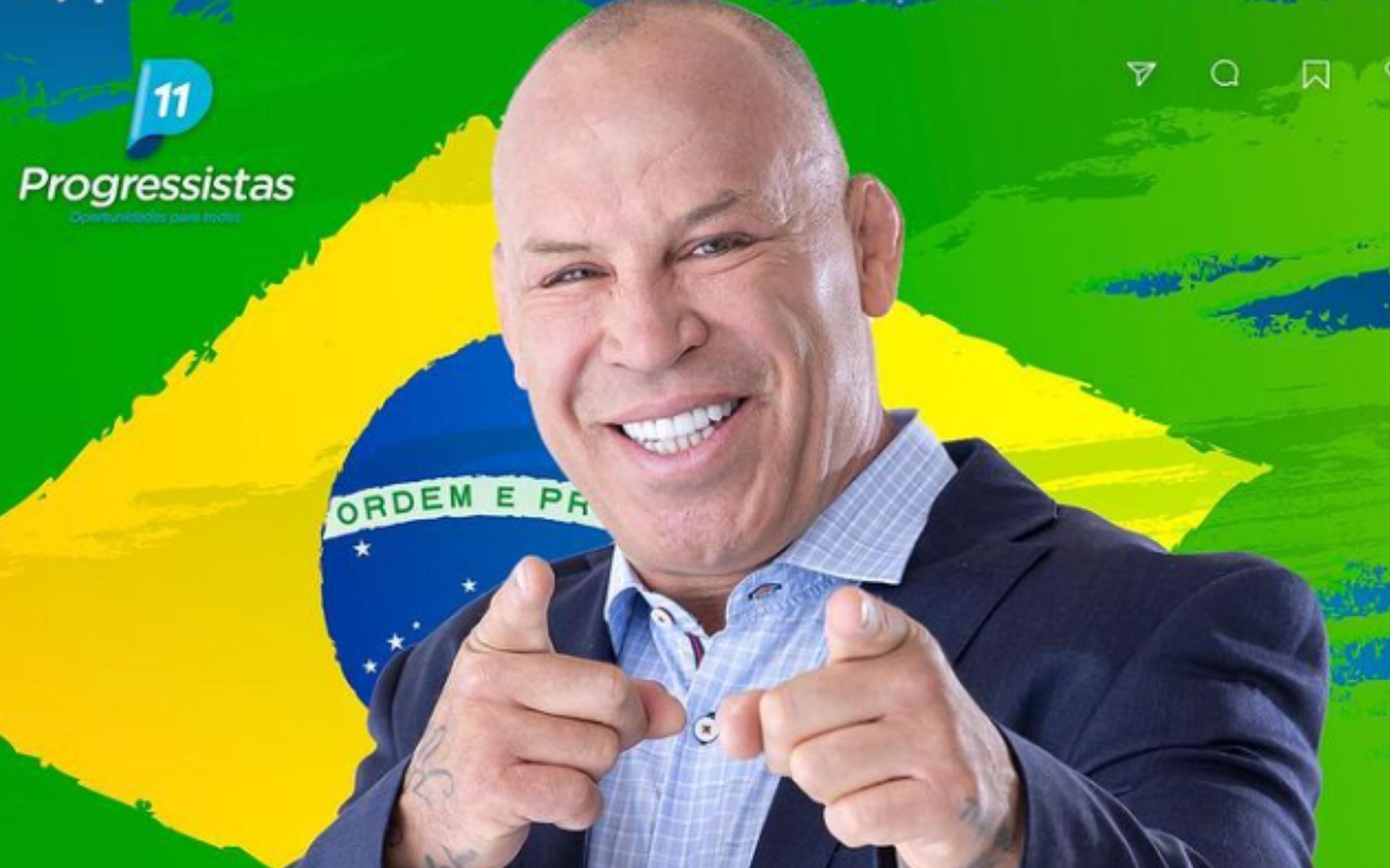 Wanderlei Silva [Image courtesy of @wandfc on Instagram]