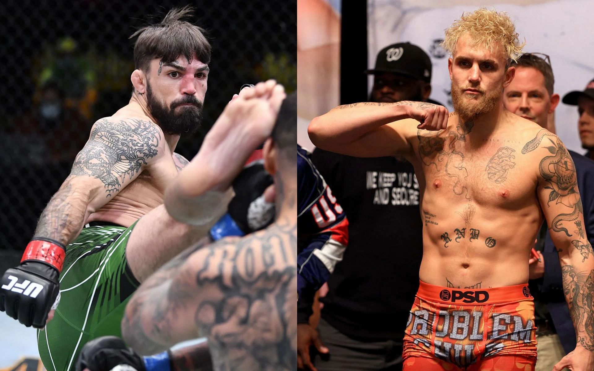 Mike Perry believes Jake Paul will look "pretty in a trophy case" for