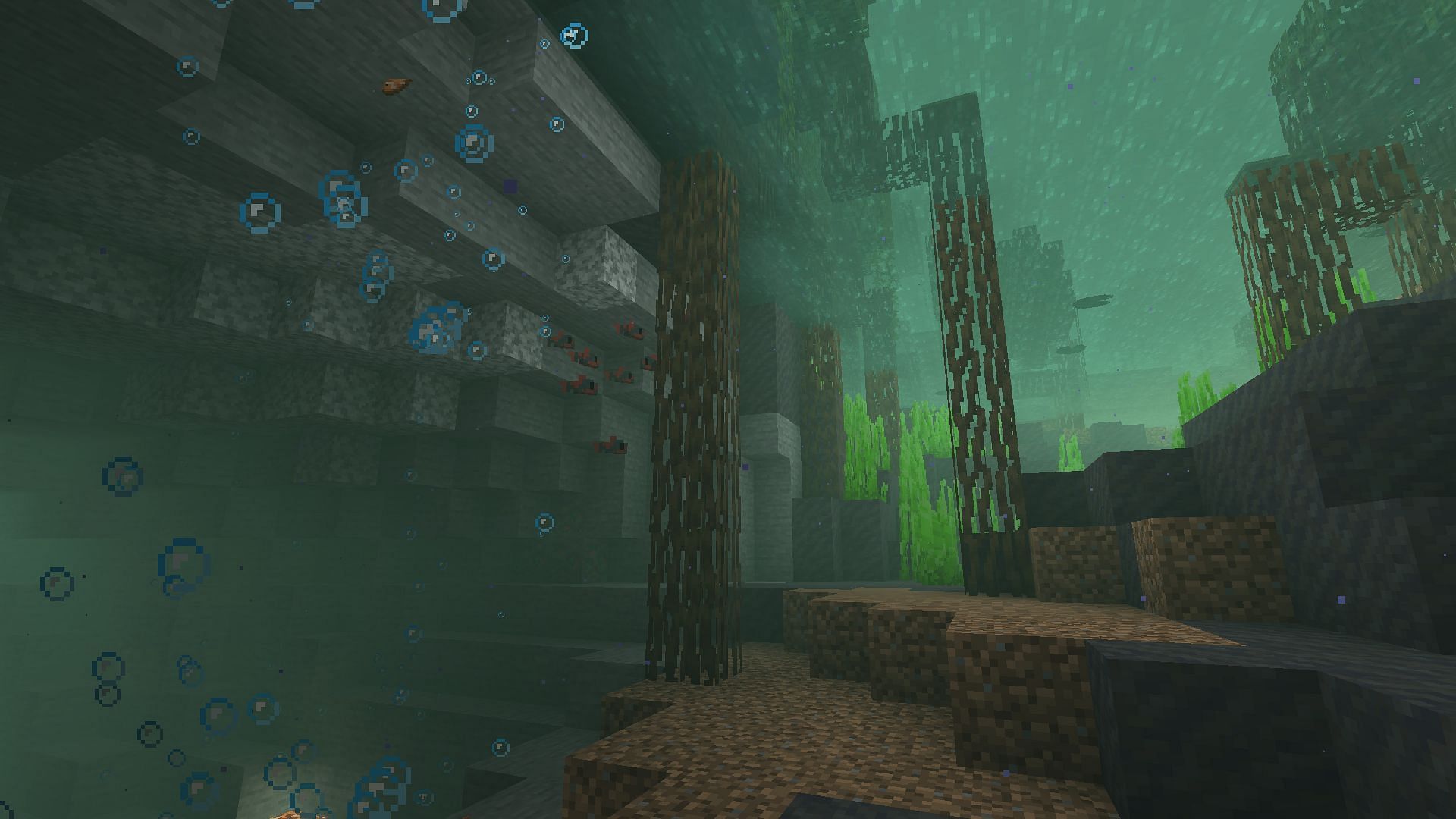 Tropical fish can also be found in the new Mangrove Swamp biome in Minecraft (Image via Mojang)