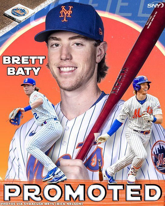 Sounds to me like the man on top made this decision” “You love to see it!”  - New York Mets fans are exhilarated to see #2 prospect Brett Baty called  up to