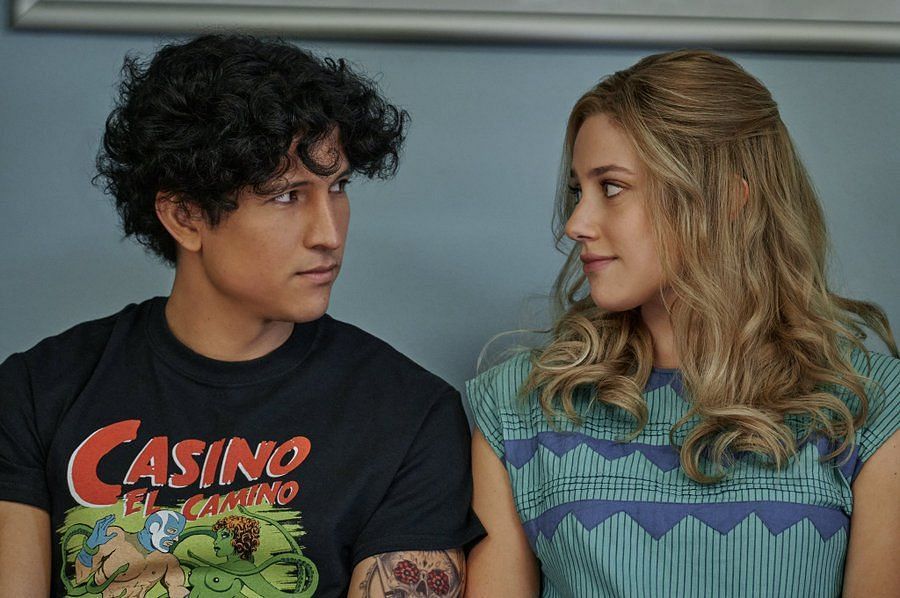 Danny Ramirez and Lili Reinhart in &#039;Look Both Ways&#039; (Image via Twitter - @DannyRamirez)