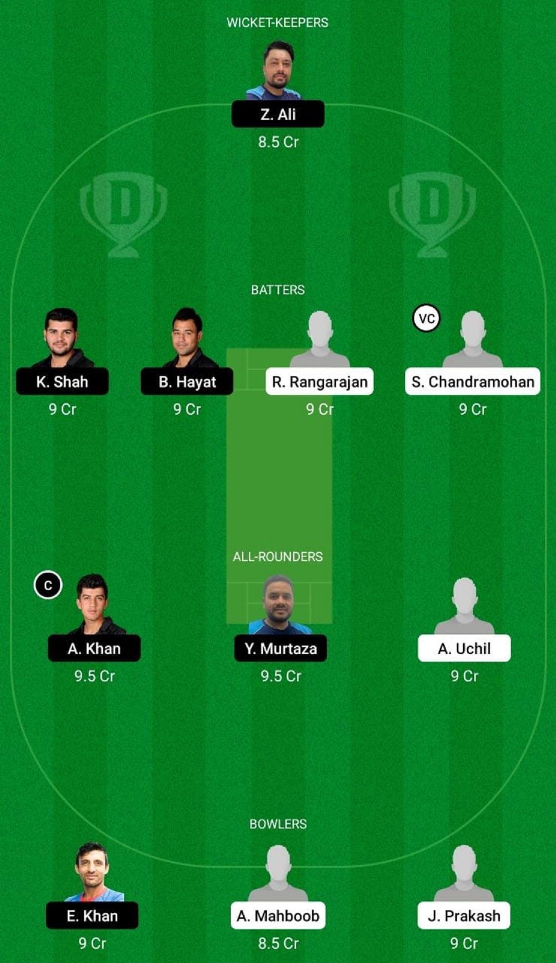 SIN vs HK Dream11 Fantasy Tip - Head to Head League