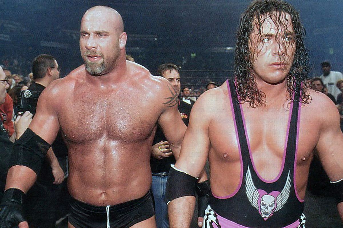 Bret Hart&#039;s career was cut short due to an injury he suffered at the hands of Goldberg