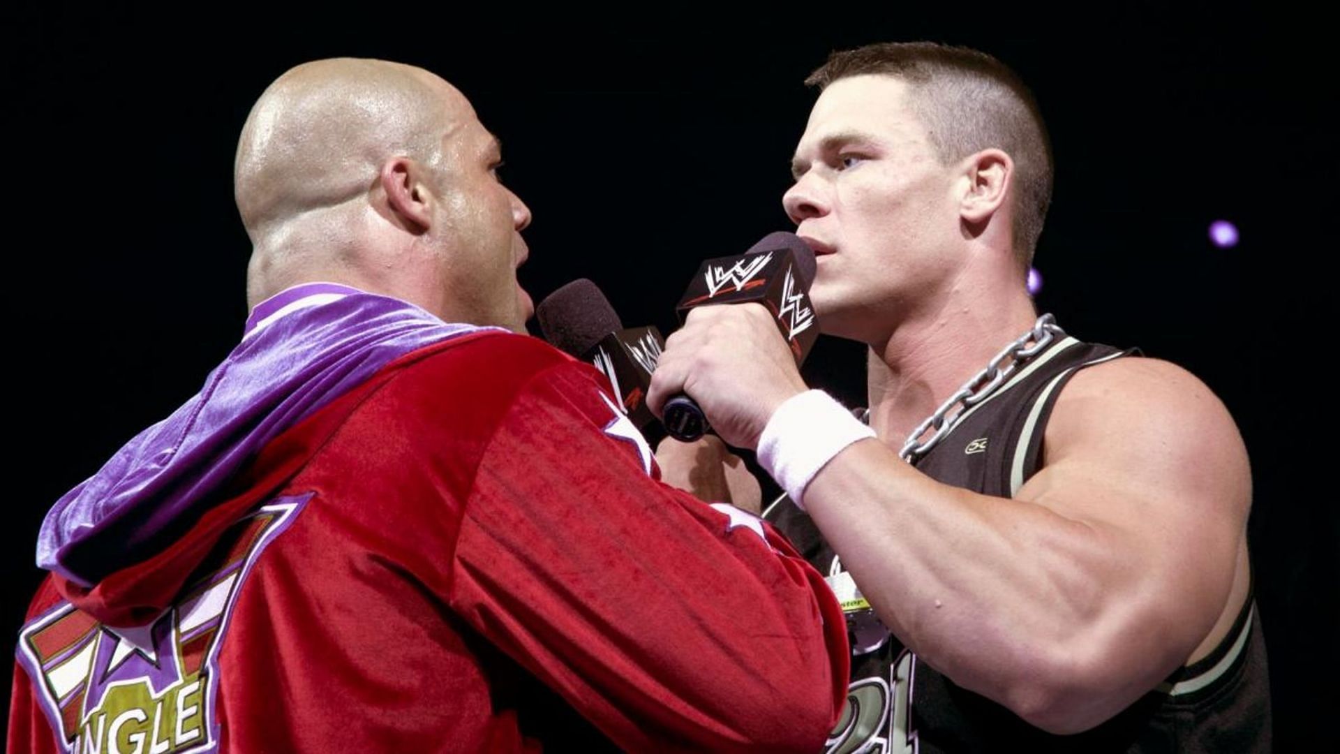 Cena&#039;s first match was against Angle, where Cena announced he had &quot;Ruthless Aggression.&quot;