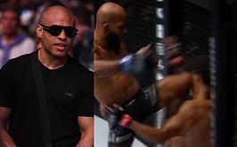 "DJ is a living legend" - Ali Abdelaziz reacts to Demetrious Johnson's stunning flying knee KO of Adriano Moraes