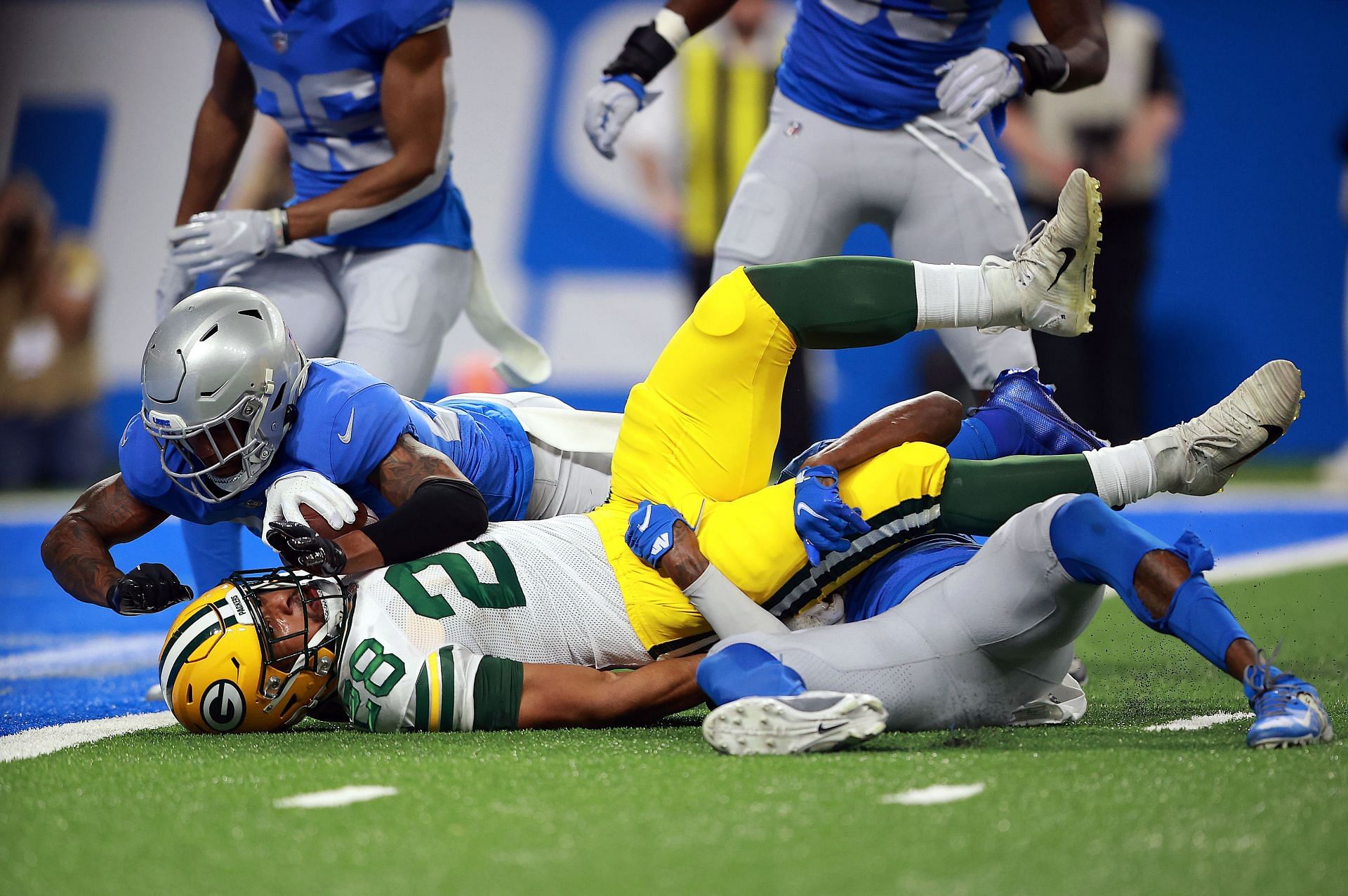 Green Bay Packers v Detroit Lions