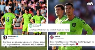 Twitter explodes as Cristiano Ronaldo and Manchester United suffer 4-0 thrashing against Brentford