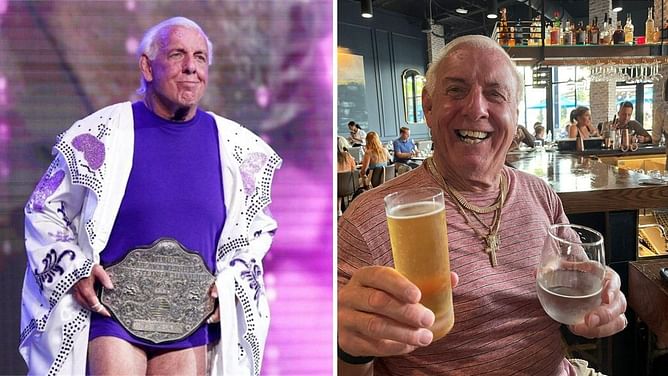Ric Flair hits out at media for stories about his dehydration