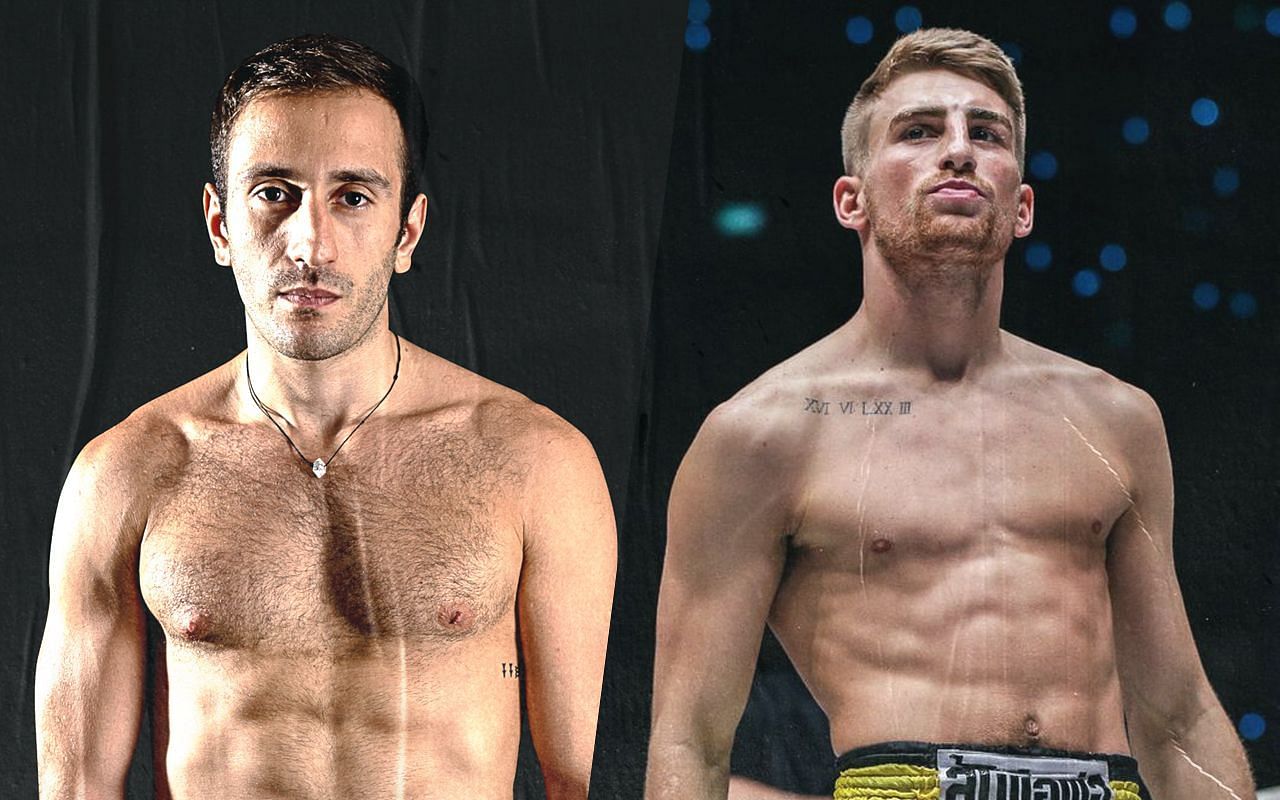 Amir Naseri (left) and Jonathan Haggerty (right) [Photo Credits: ONE Championship]