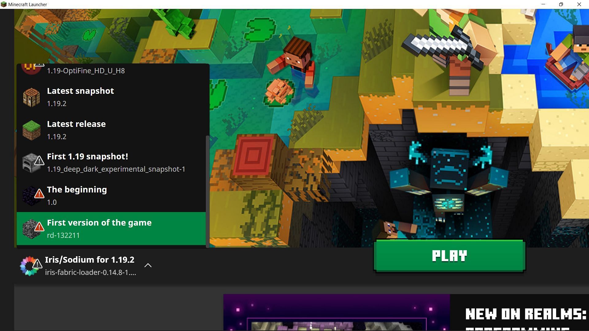 This was the first screenshot of Minecraft uploaded to the original tigsource thread : r/Minecraft