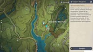 Teleport to this waypoint for the final reward (Image via Genshin Impact)