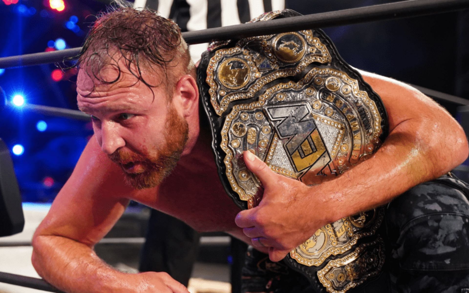 "Iron sharpens iron" - Undisputed AEW World Champion Jon Moxley...