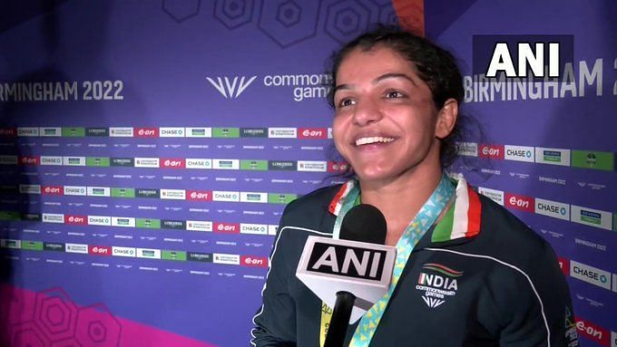 Cwg 2022 Gold For Sakshi Malik Podium Finish For Anshu Malik And