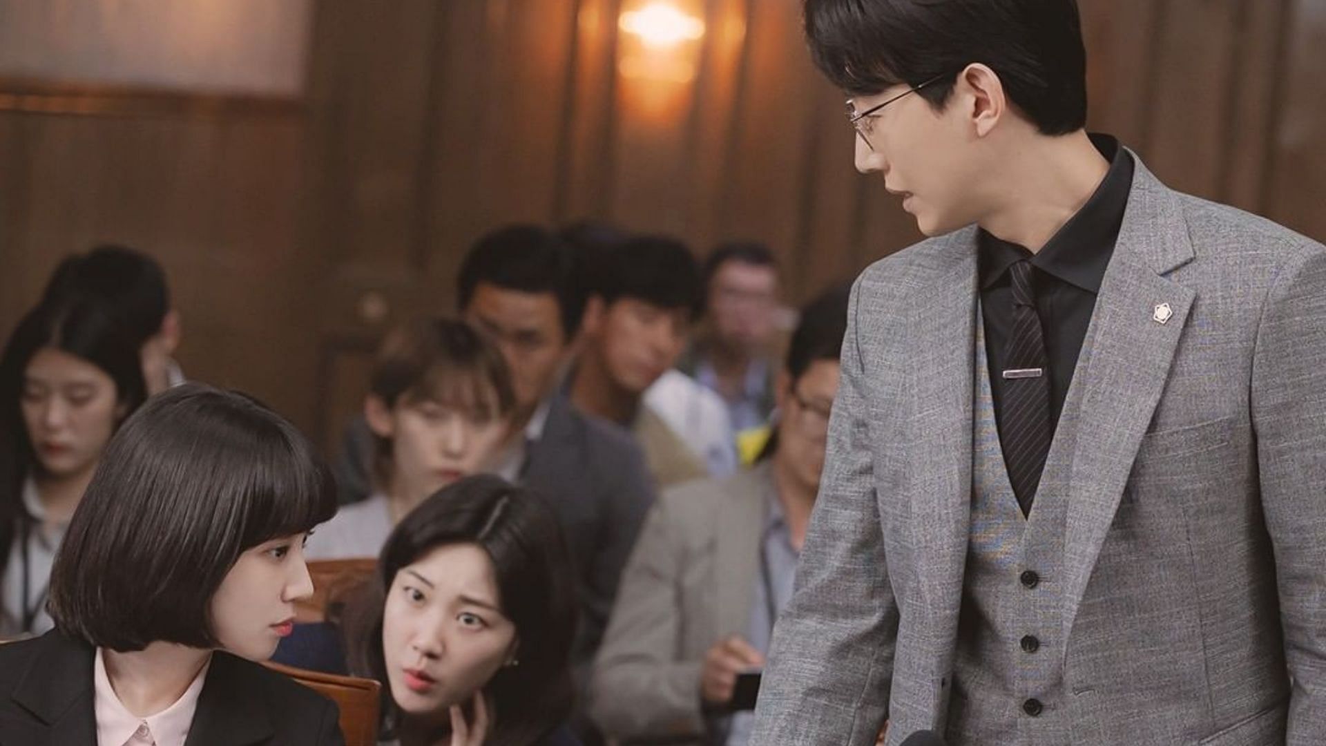 A still of actor Kang Ki-young in the Netflix show (Image via Chanel.Ena.d/Instagram)